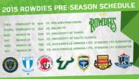 Rowdies Announce First Set of 2015 Preseason Matches